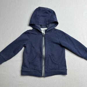 Carter's 18 M Blue Baby Boy Zipper Hoodie‎ Jacket
